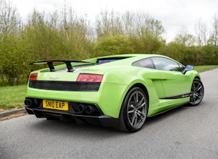 2010 LAMBORGHINI GALLARDO SUPERLEGGERA LP570-4 