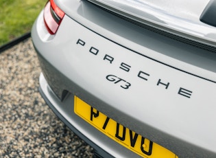 2018 PORSCHE 911 (991.2) GT3 CLUBSPORT - 1,501 MILES