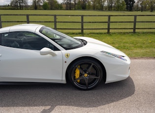 2012 FERRARI 458 SPIDER 