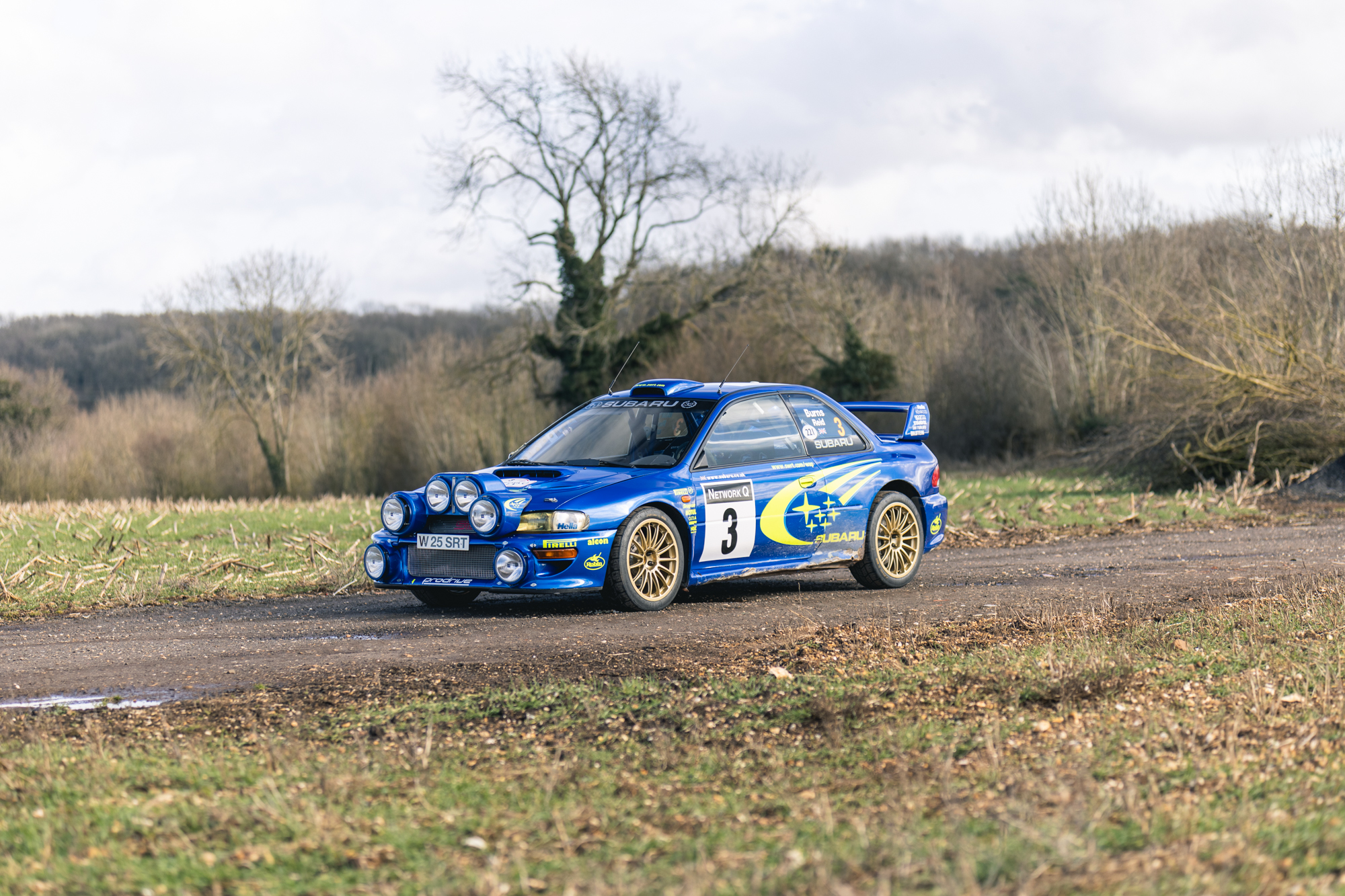 Iconic Auctioneers | 2001 Subaru Impreza WRC Ex-Richard Burns-Sold
