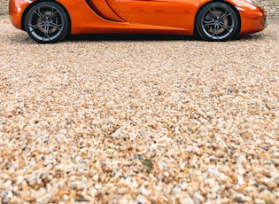 2012 MCLAREN MP4-12C 