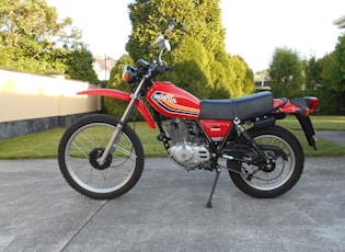 1978 HONDA XL250S
