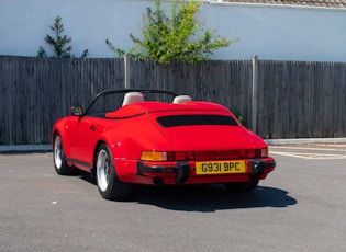 1989 PORSCHE 911 3.2 SPEEDSTER - 3,588 MILES