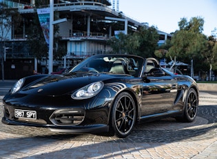 2011 PORSCHE (987) BOXSTER SPYDER