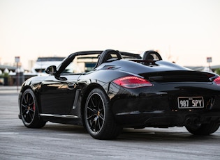 2011 PORSCHE (987) BOXSTER SPYDER