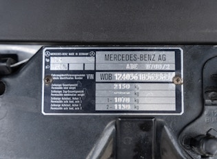 1991 MERCEDES-BENZ (W124) 500E