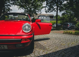 1987 PORSCHE 911 CARRERA 3.2 CABRIOLET - 16,405 MILES