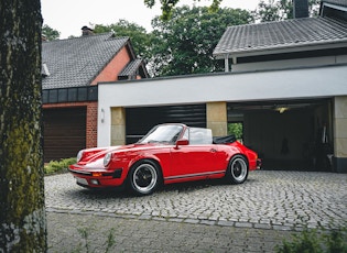 1987 PORSCHE 911 CARRERA 3.2 CABRIOLET - 16,405 MILES