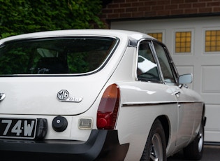 1981 MGB GT