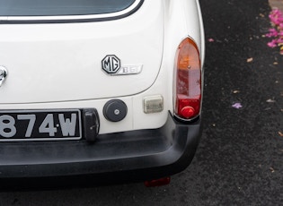 1981 MGB GT