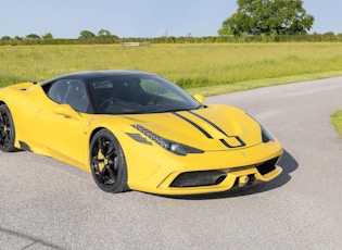 2015 FERRARI 458 SPECIALE - 2,663 MILES