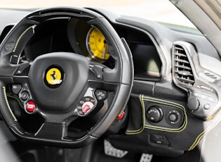 2015 FERRARI 458 SPECIALE - 2,663 MILES