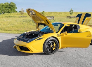 2015 FERRARI 458 SPECIALE APERTA - 163 MILES