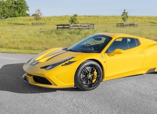 2015 FERRARI 458 SPECIALE APERTA - 163 MILES