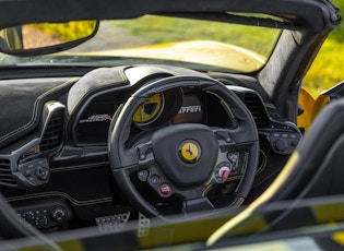 2015 FERRARI 458 SPECIALE APERTA - 163 MILES