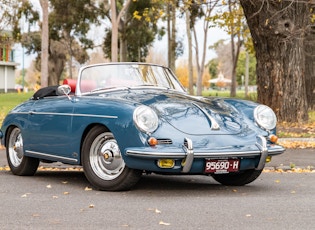 1962 PORSCHE 356 B TWIN GRILL ROADSTER