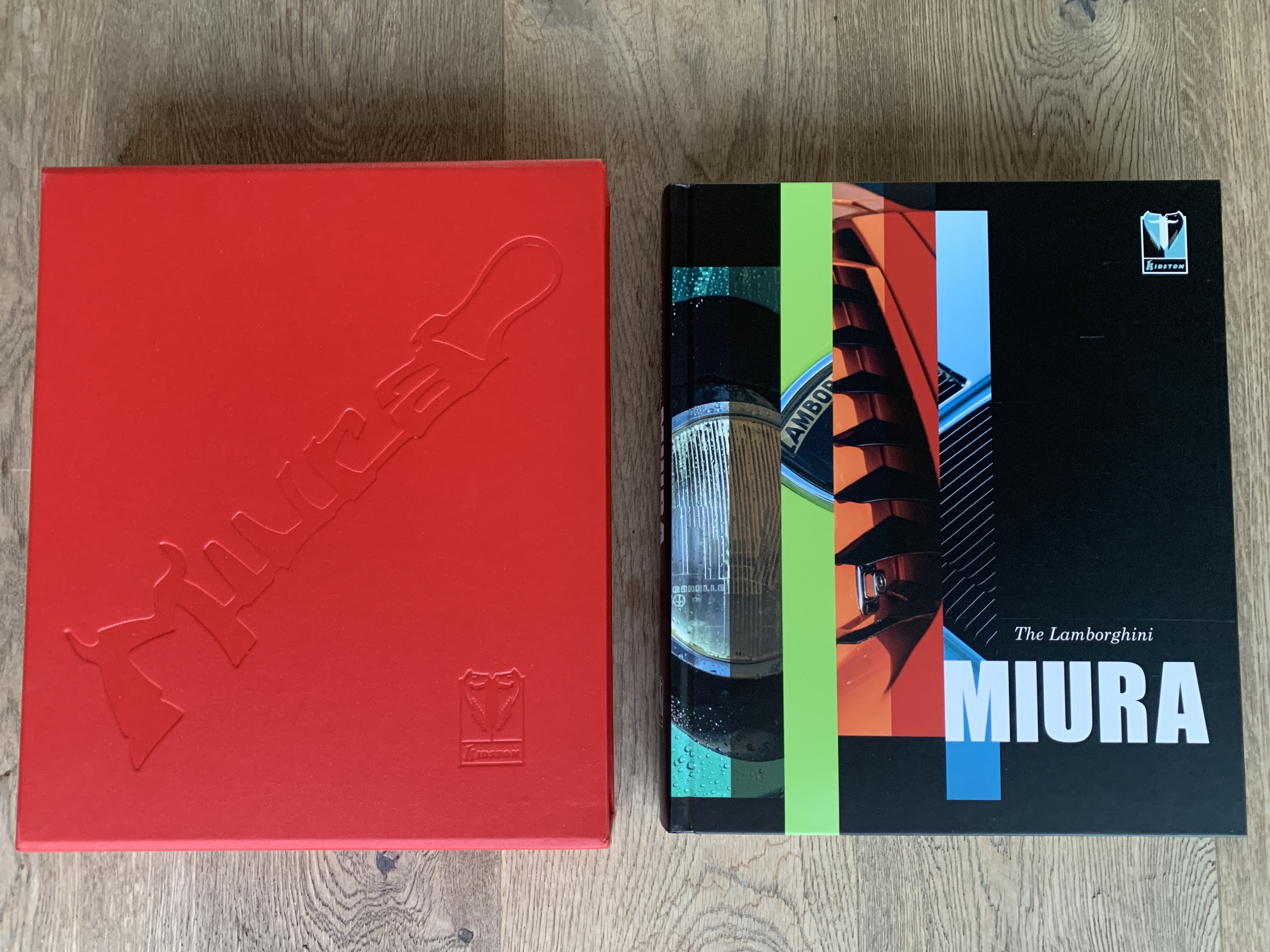 LAMBORGHINI MIURA AUTOMOBILIA AND KIDSTON BOOK for sale by auction