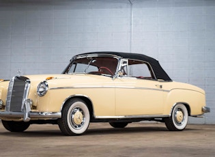 1960 MERCEDES-BENZ 220 SE ‘PONTON’ CABRIOLET