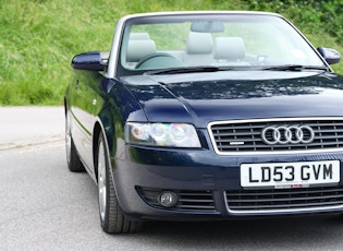 2003 AUDI (B6) A4 3.0 QUATTRO SPORT CABRIOLET