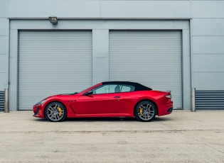 2016 MASERATI GRANCABRIO MC CENTENNIAL EDITION