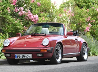 1989 PORSCHE 911 CARRERA 3.2 SPORT CABRIOLET 