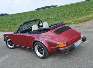 1989 PORSCHE 911 CARRERA 3.2 SPORT CABRIOLET 