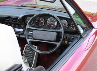 1989 PORSCHE 911 CARRERA 3.2 SPORT CABRIOLET 