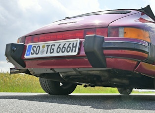 1989 PORSCHE 911 CARRERA 3.2 SPORT CABRIOLET 