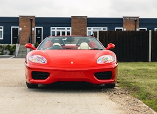 2002 FERRARI 360 SPIDER F1