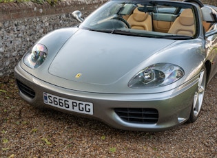 2003 FERRARI 360 SPIDER - MANUAL