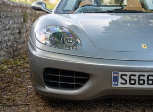 2003 FERRARI 360 SPIDER - MANUAL