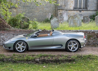 2003 FERRARI 360 SPIDER - MANUAL