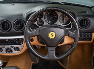 2003 FERRARI 360 SPIDER - MANUAL