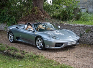 2003 FERRARI 360 SPIDER - MANUAL