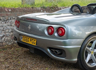 2003 FERRARI 360 SPIDER - MANUAL