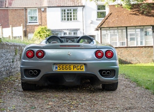 2003 FERRARI 360 SPIDER - MANUAL