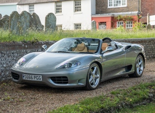 2003 FERRARI 360 SPIDER - MANUAL