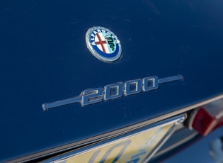 1973 ALFA ROMEO 2000 GT VELOCE