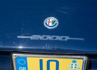 1973 ALFA ROMEO 2000 GT VELOCE
