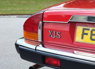 1988 JAGUAR XJ-S V12 CONVERTIBLE