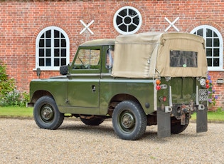 1966 LAND ROVER SERIES IIA PICK UP AND TRAILER