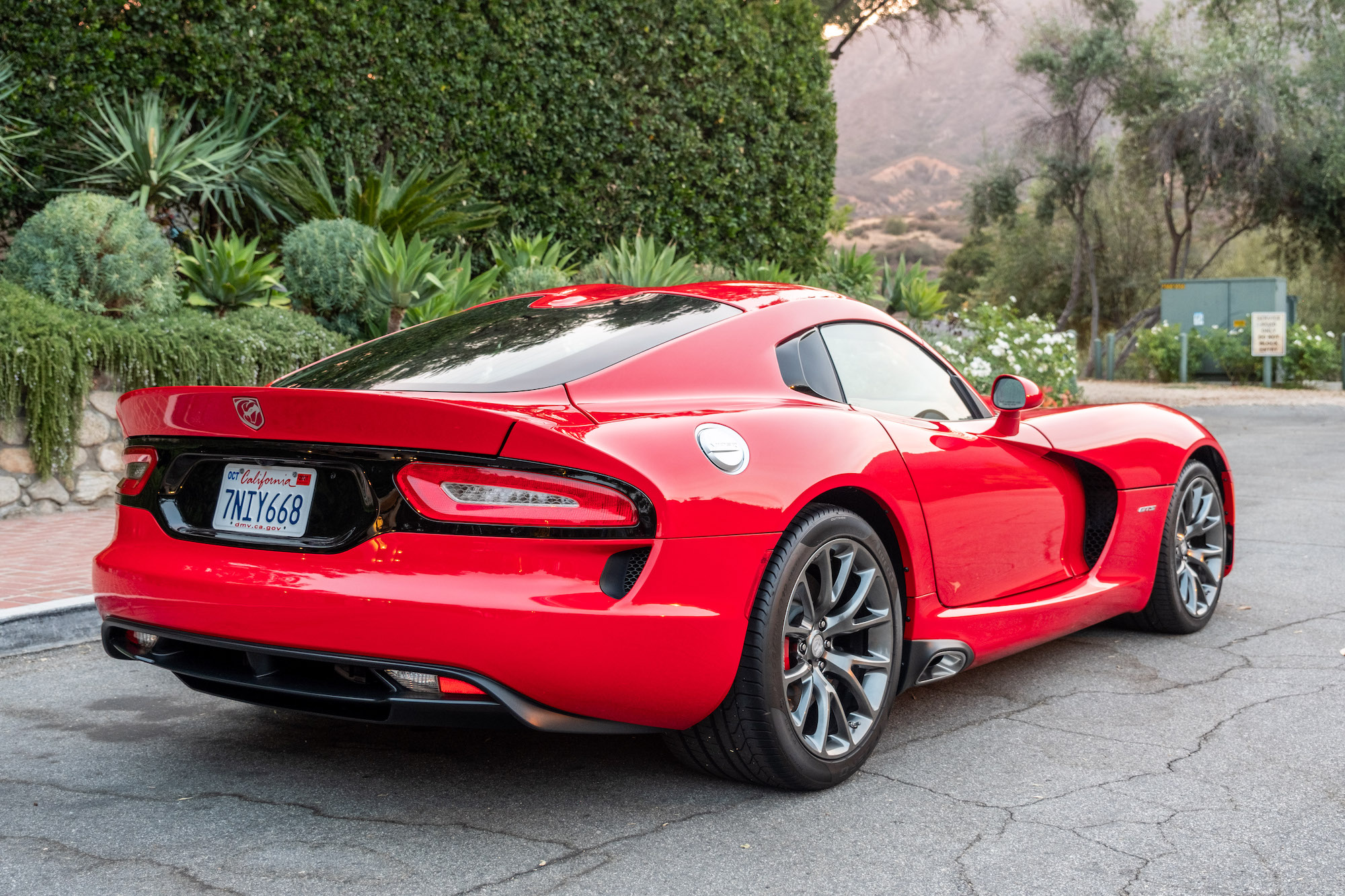 2013 SRT VIPER GTS - 1,981 MILES for sale by auction in Claremont