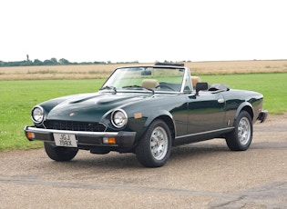 1982 FIAT 124 SPORT SPIDER