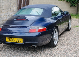 1999 PORSCHE 911 (996) CARRERA 4 CABRIOLET