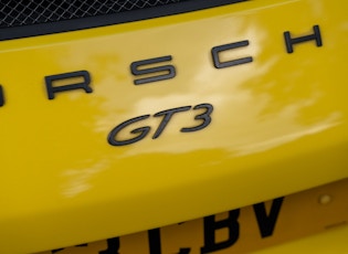 2016 PORSCHE 911 (991) GT3 CLUBSPORT 
