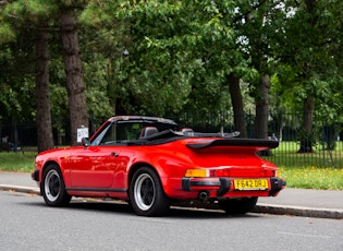 1988 PORSCHE 911 CARRERA 3.2 SPORT CABRIOLET