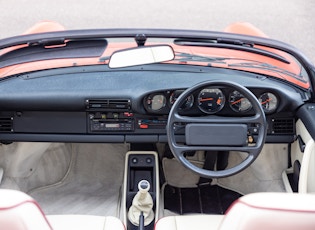 1989 PORSCHE 911 3.2 SPEEDSTER - 14,364 MILES