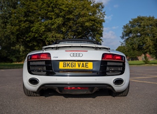 2011 AUDI R8 V10 SPYDER