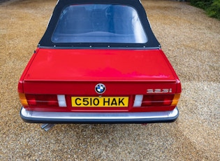 1985 BMW (E30) 323I 'BAUR' CONVERTIBLE