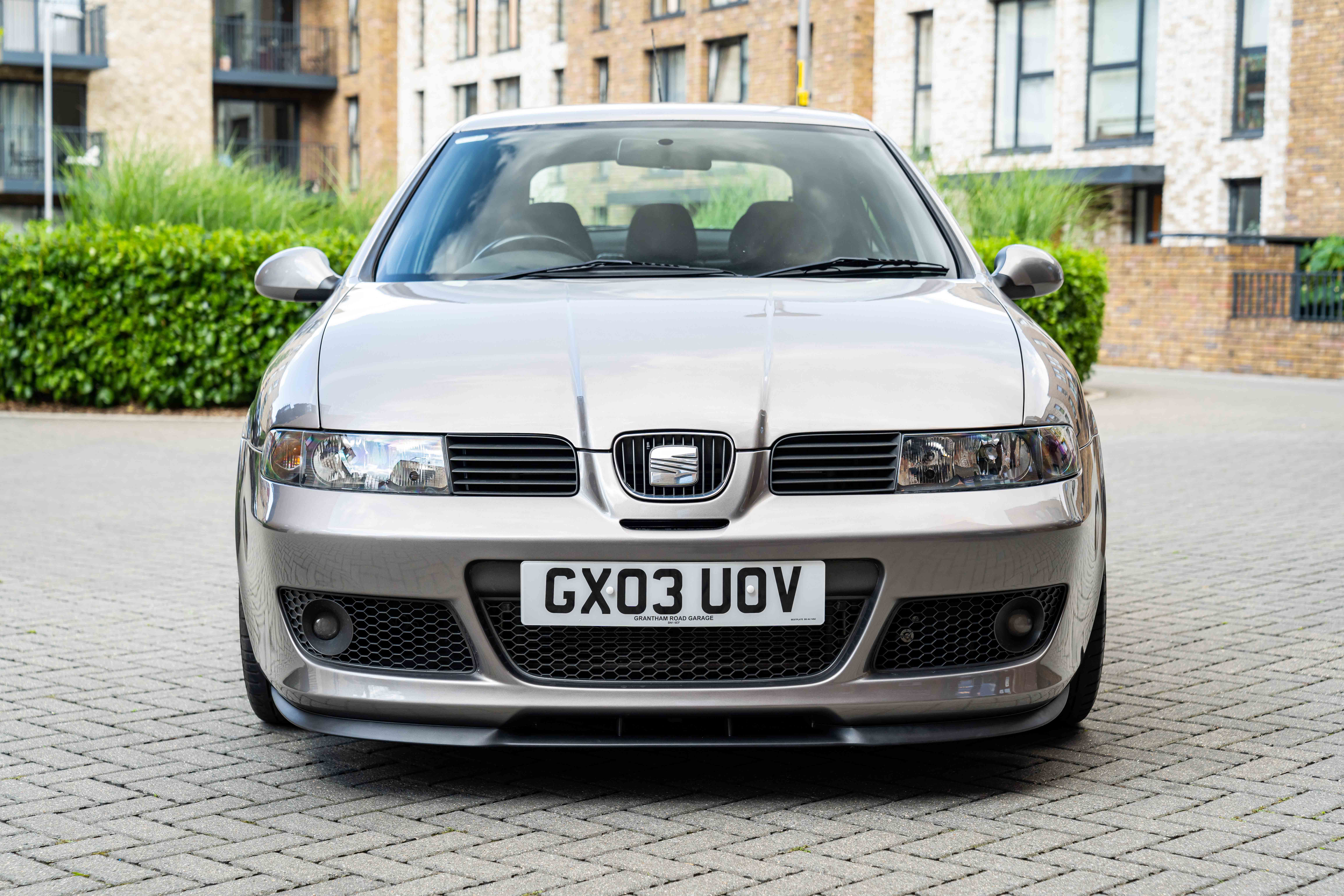 2003 SEAT LEON CUPRA R for sale by auction in Surrey, United Kingdom, image size:1263x842